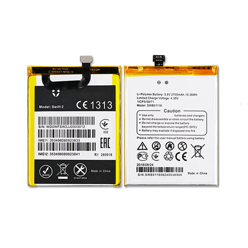 Wileyfox BSNO427488-01 Mobiele Telefoon Accu batterij