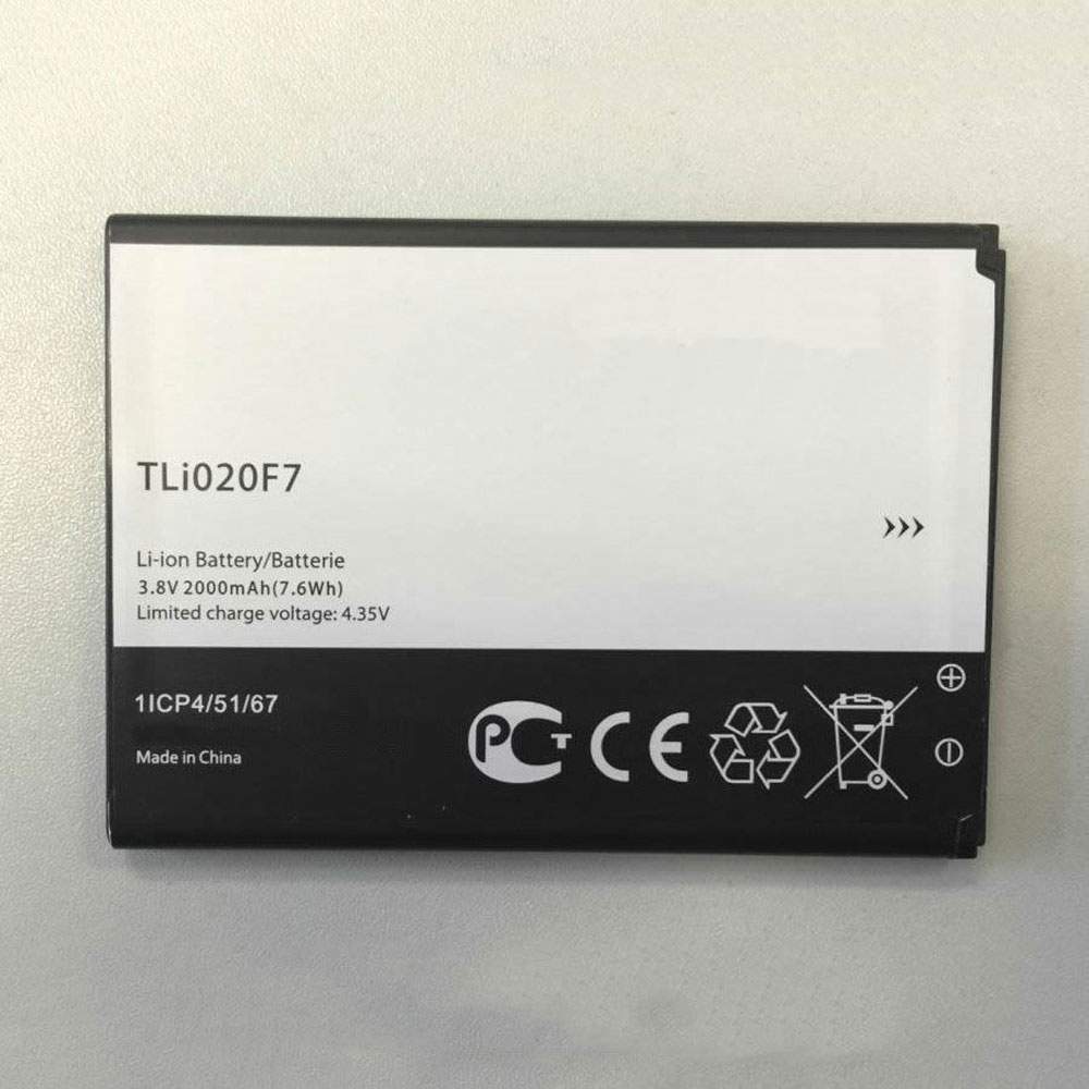 Alcatel TLI020F7 Mobiele Telefoon Accu batterij