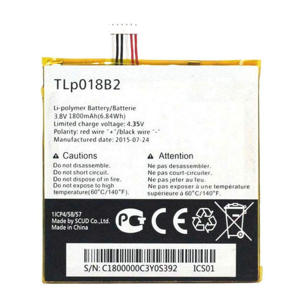 Alcatel TLP018B2 Mobiele Telefoon Accu batterij