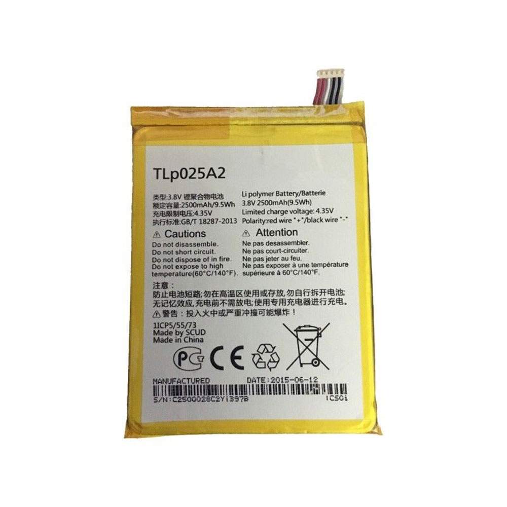 Alcatel TLp025A2 Mobiele Telefoon Accu batterij