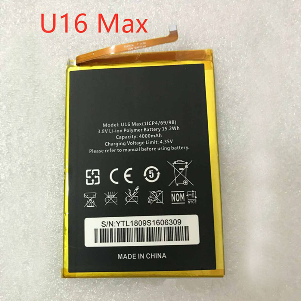 OUKITEL U16_Max Mobiele Telefoon Accu batterij