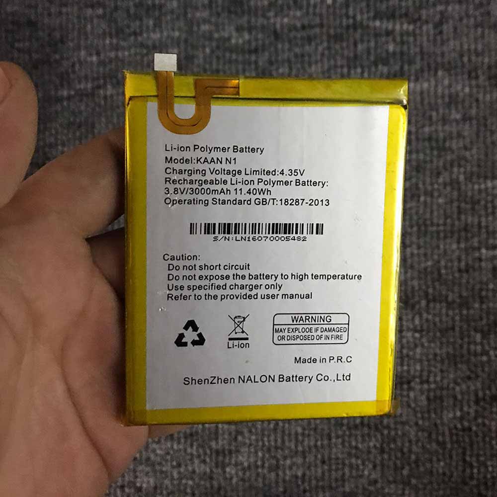 Kaan N1 Mobiele Telefoon Accu batterij