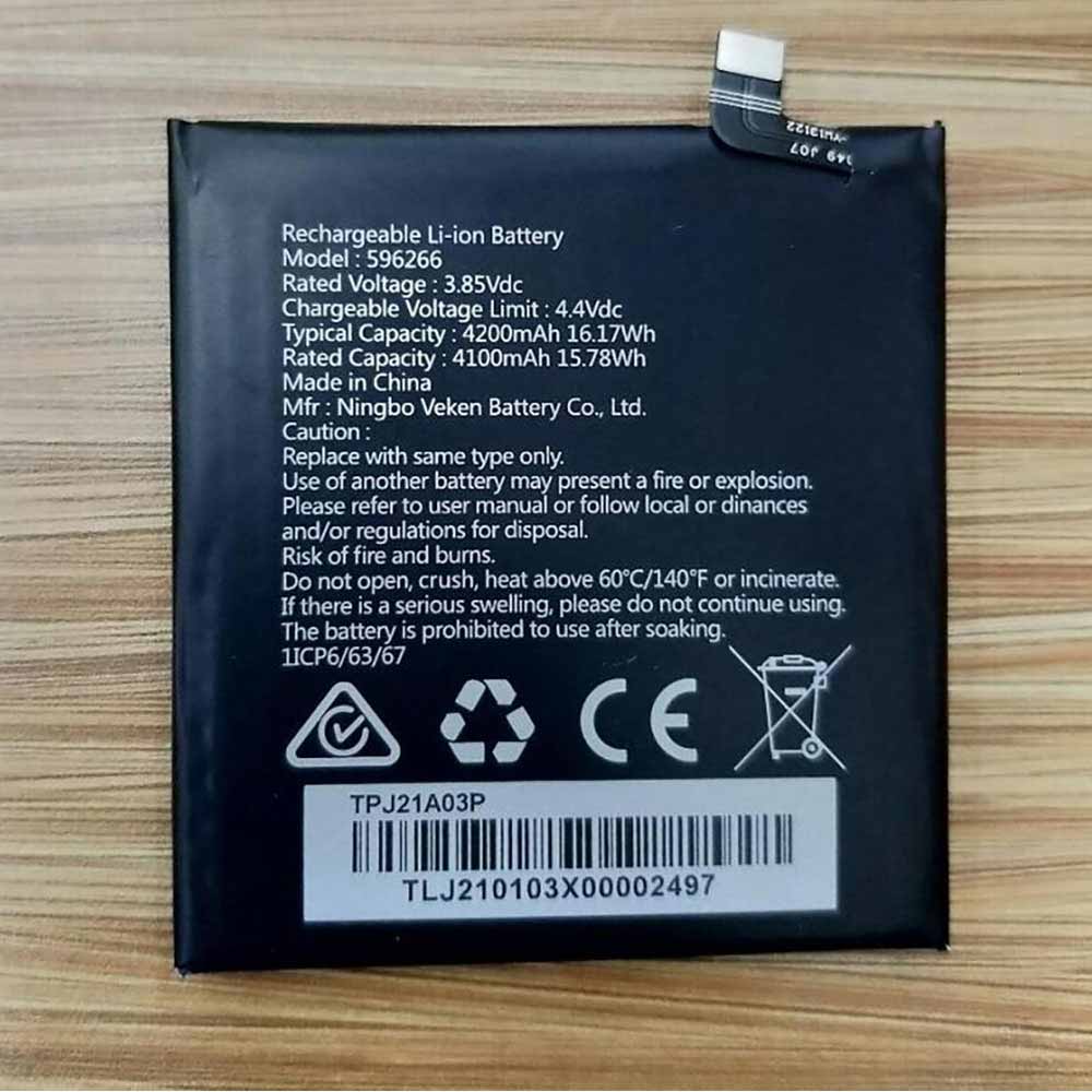 Wiko 596266 Mobiele Telefoon Accu batterij