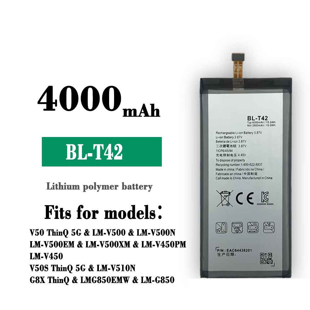 LG BL-T42 Mobiele Telefoon Accu batterij