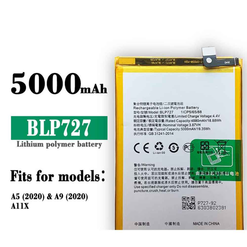 OPPO BLP727 Mobiele Telefoon Accu batterij