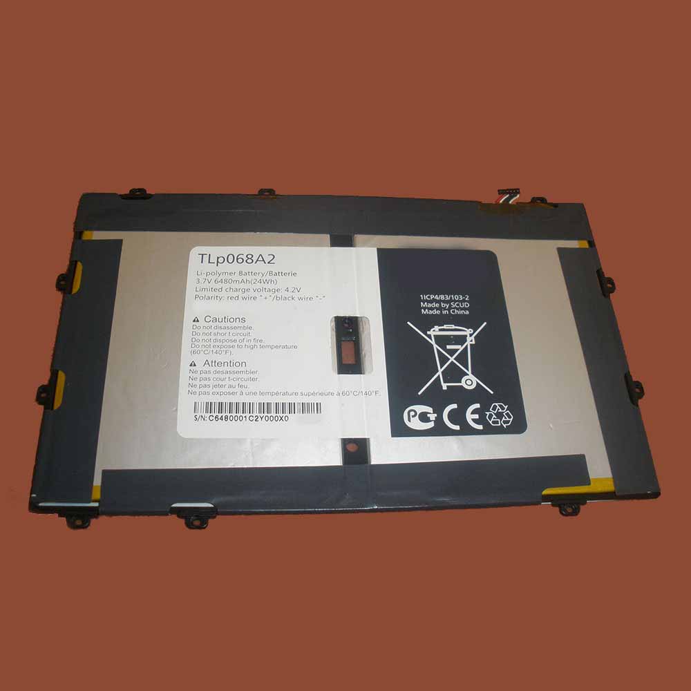 Alcatel TLP068A2 Tablet Accu batterij
