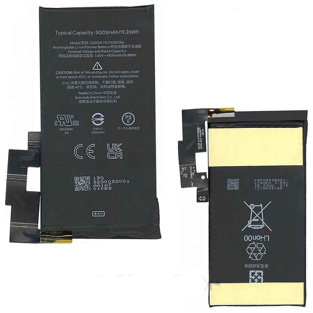 Google G63QN Mobiele Telefoon Accu batterij