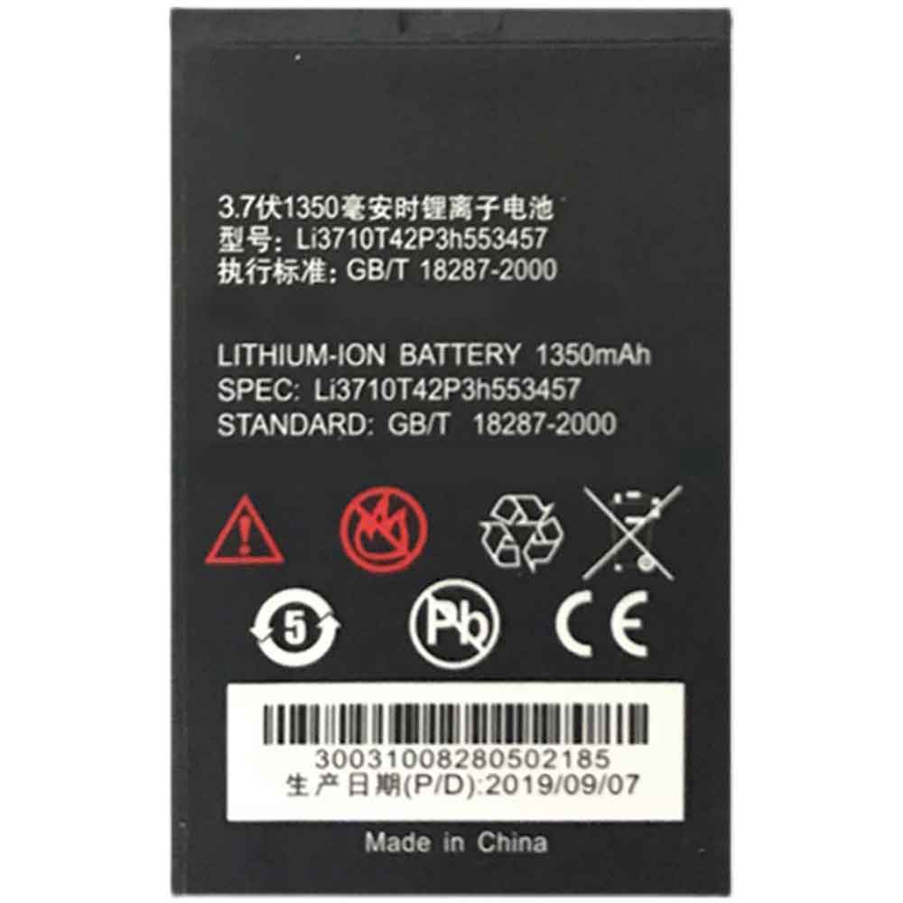 ZTE Li3710T42P3h553457 Mobiele Telefoon Accu batterij