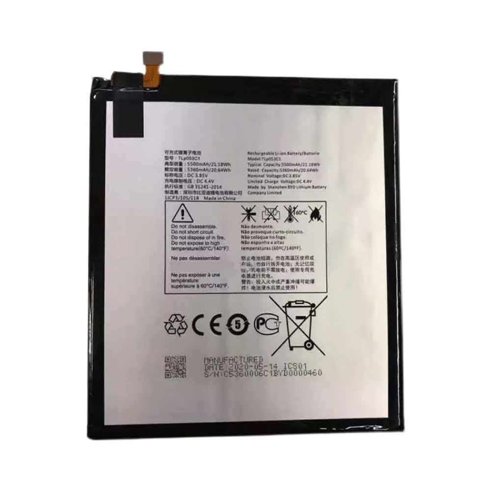 Alcatel TLP053C1 Tablet Accu batterij