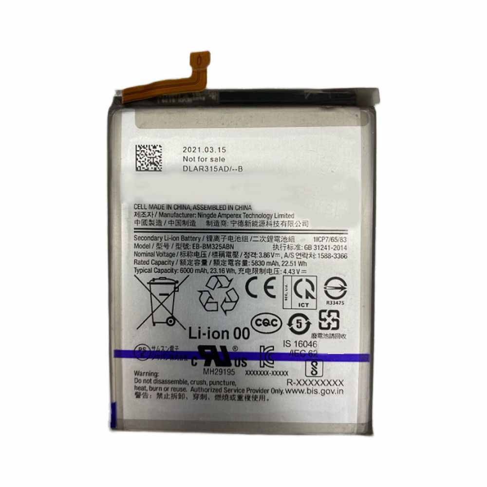 SAMSUNG EB-BM325ABN Mobiele Telefoon Accu batterij