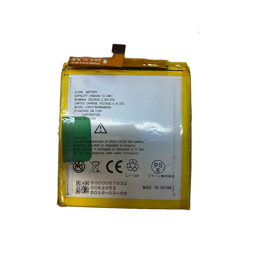 ZTE Li3929T44P8h686049 Mobiele Telefoon Accu batterij