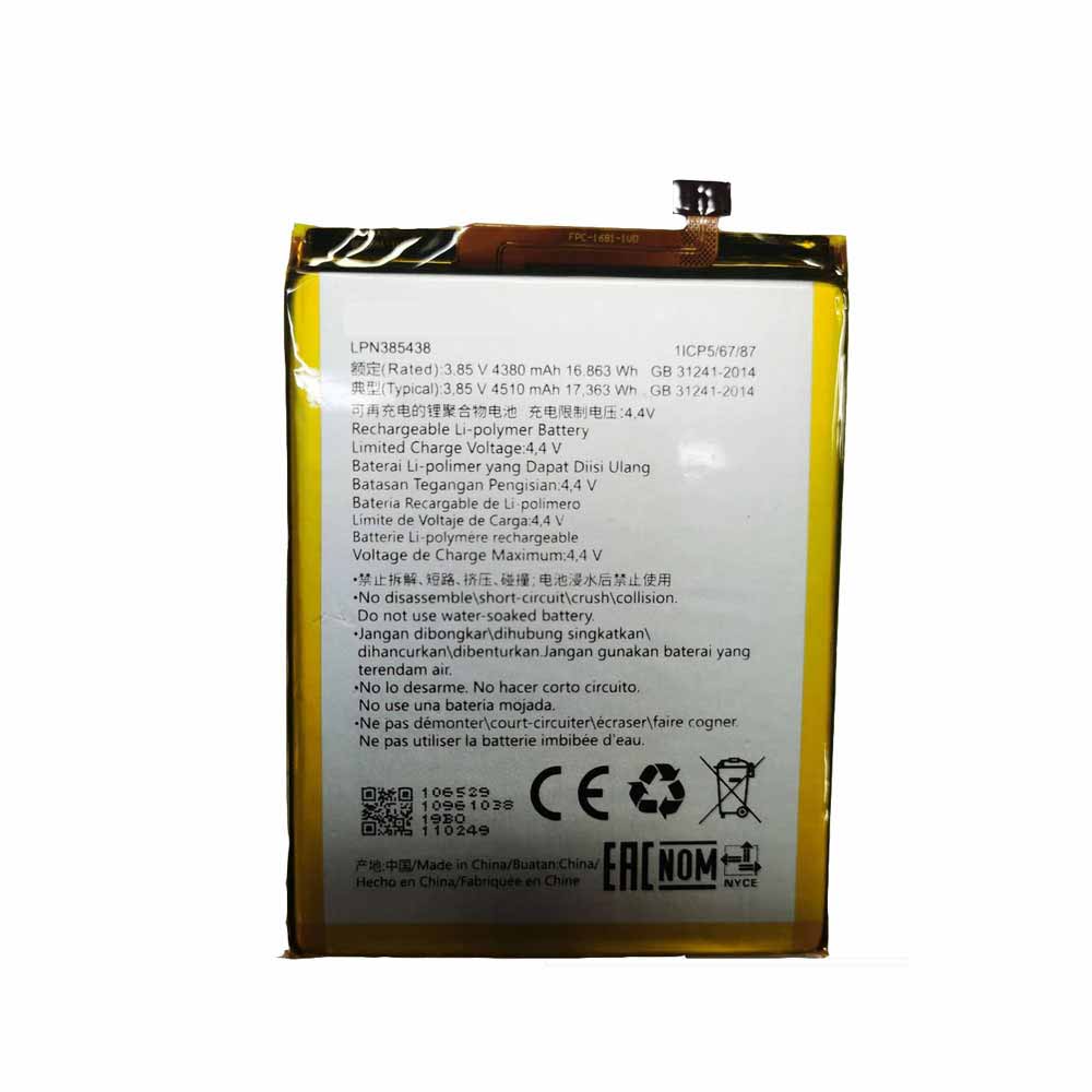 HISENSE LPN385438 Mobiele Telefoon Accu batterij