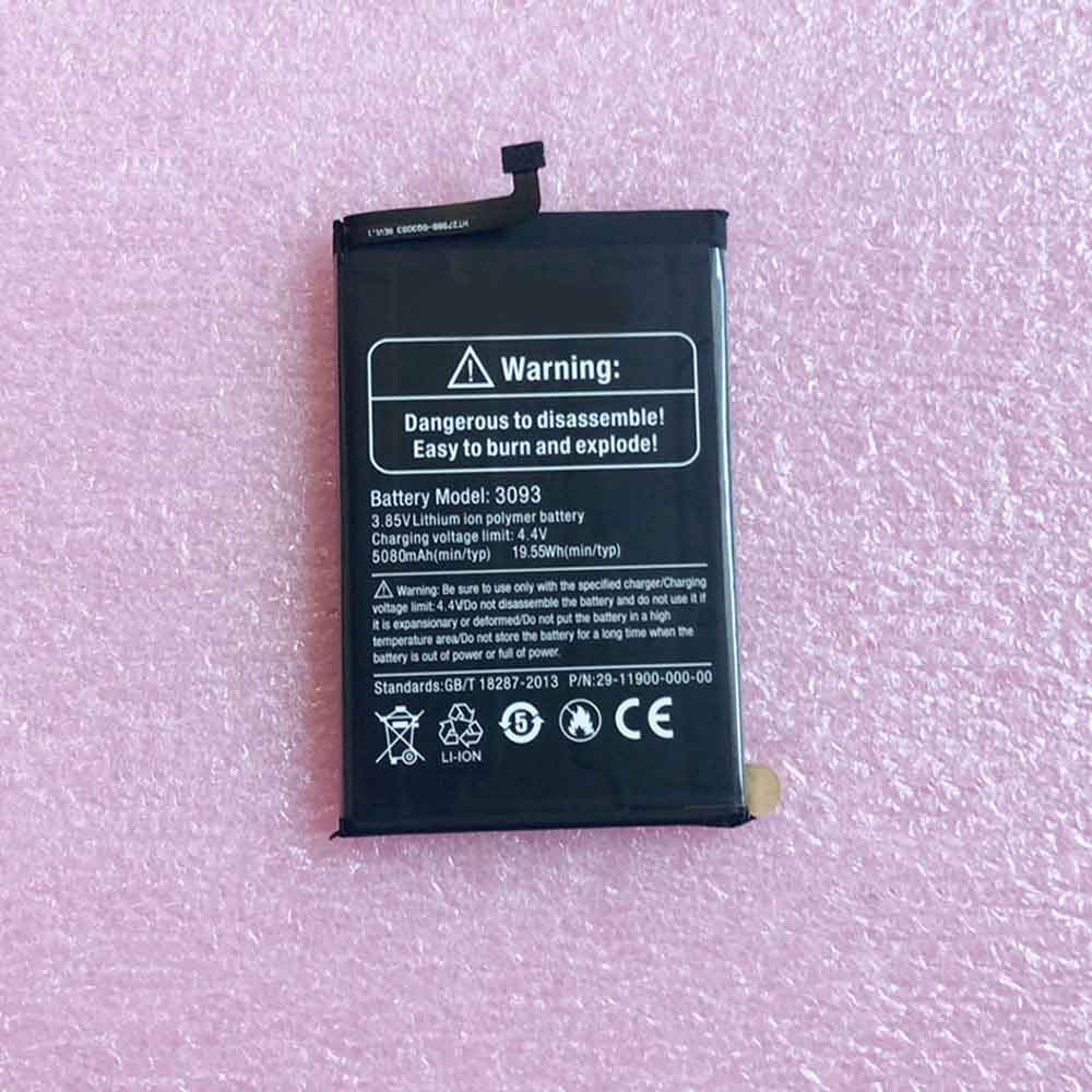 Ulefone 3093 Mobiele Telefoon Accu batterij