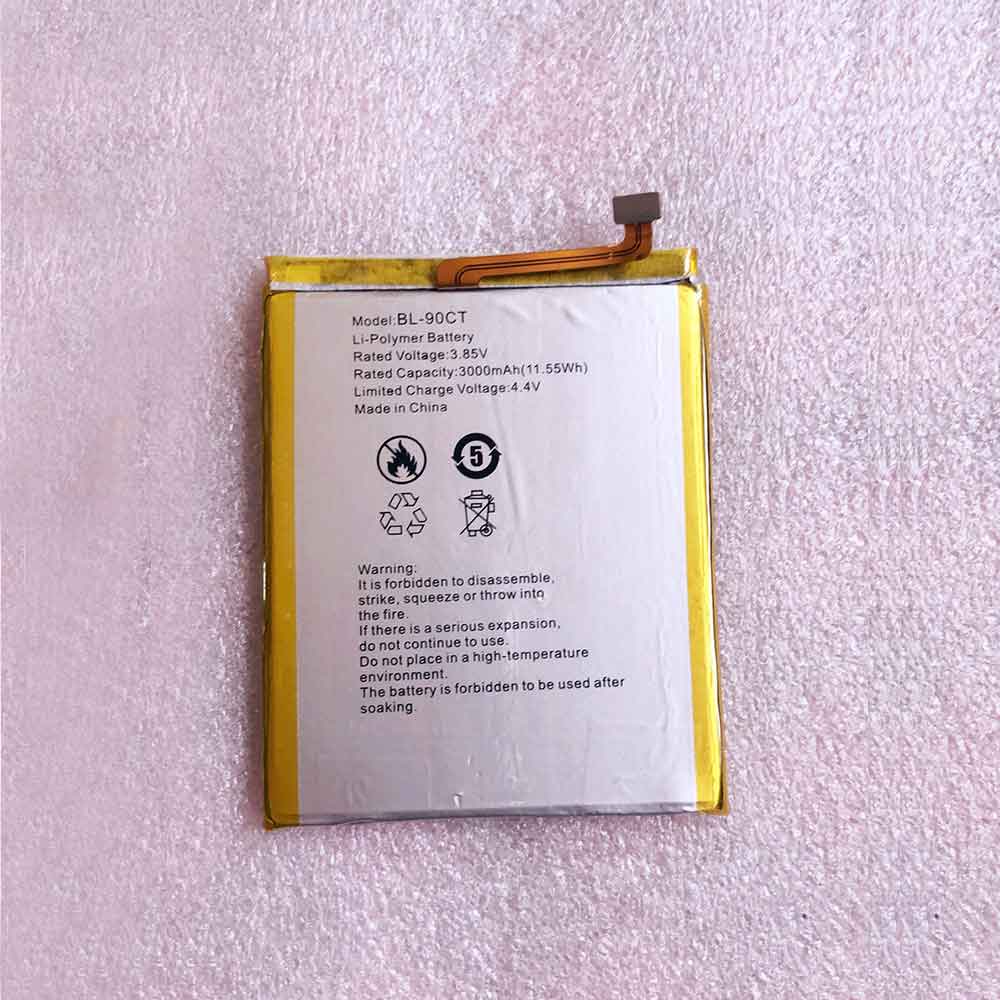 Batterie pour Koobee BL-90CT BL-90CT, 3000MAH 11.55WH 