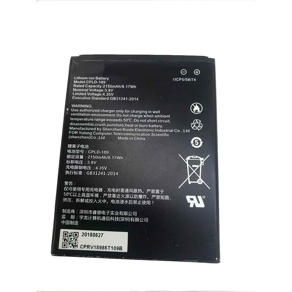 COOLPAD CPLD-189 Mobiele Telefoon Accu batterij