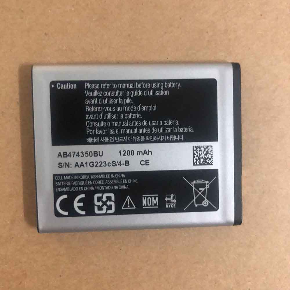 SAMSUNG AB474350BU Mobiele Telefoon Accu batterij