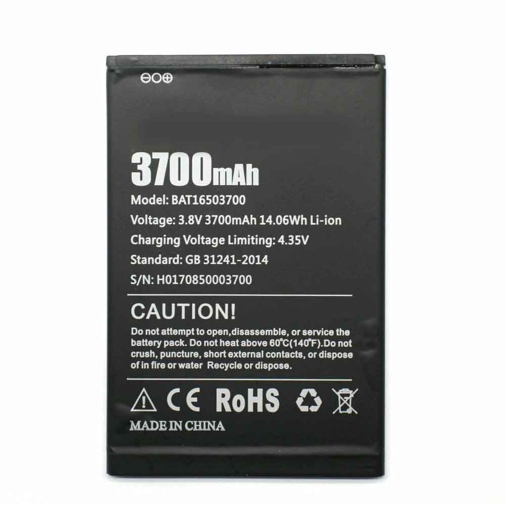 DOOGEE BAT16503700 Mobiele Telefoon Accu batterij