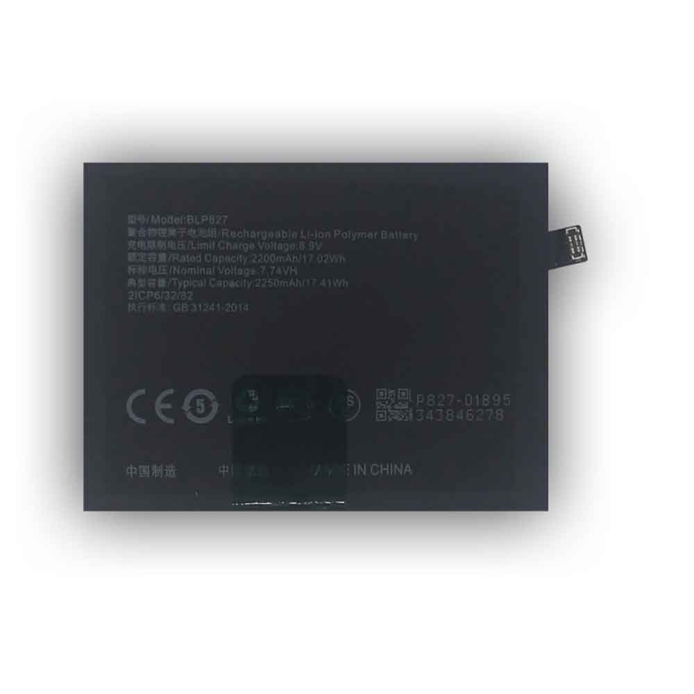 OnePlus BLP827 Mobiele Telefoon Accu batterij