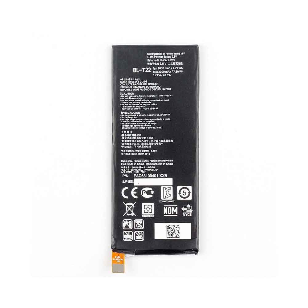 LG BL-T22 Mobiele Telefoon Accu batterij