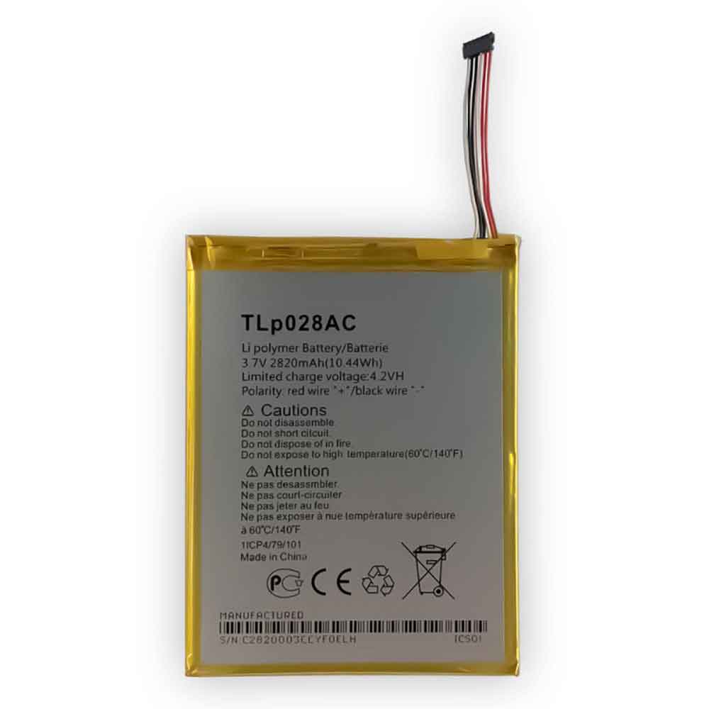 TCL TLp028AC Mobiele Telefoon Accu batterij