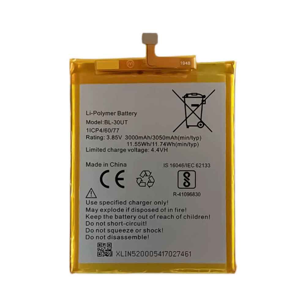 Batterie pour Tecno CA6 Camon CM BL-30UT, 3000mAh/11.55WH 
