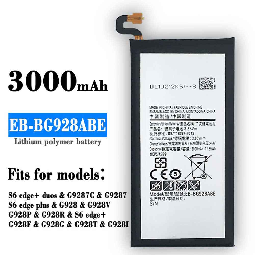 SAMSUNG EB-BG928ABE Mobiele Telefoon Accu batterij