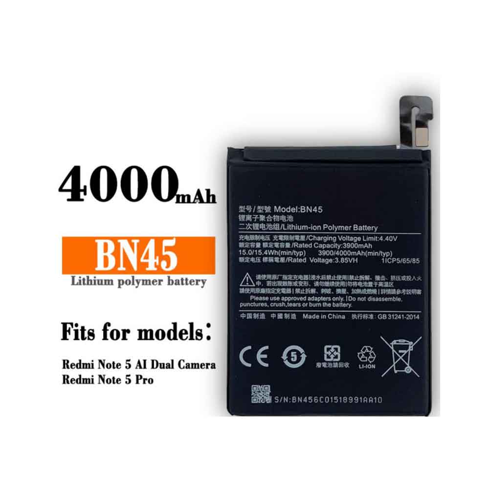 Xiaomi BN45 Mobiele Telefoon Accu batterij