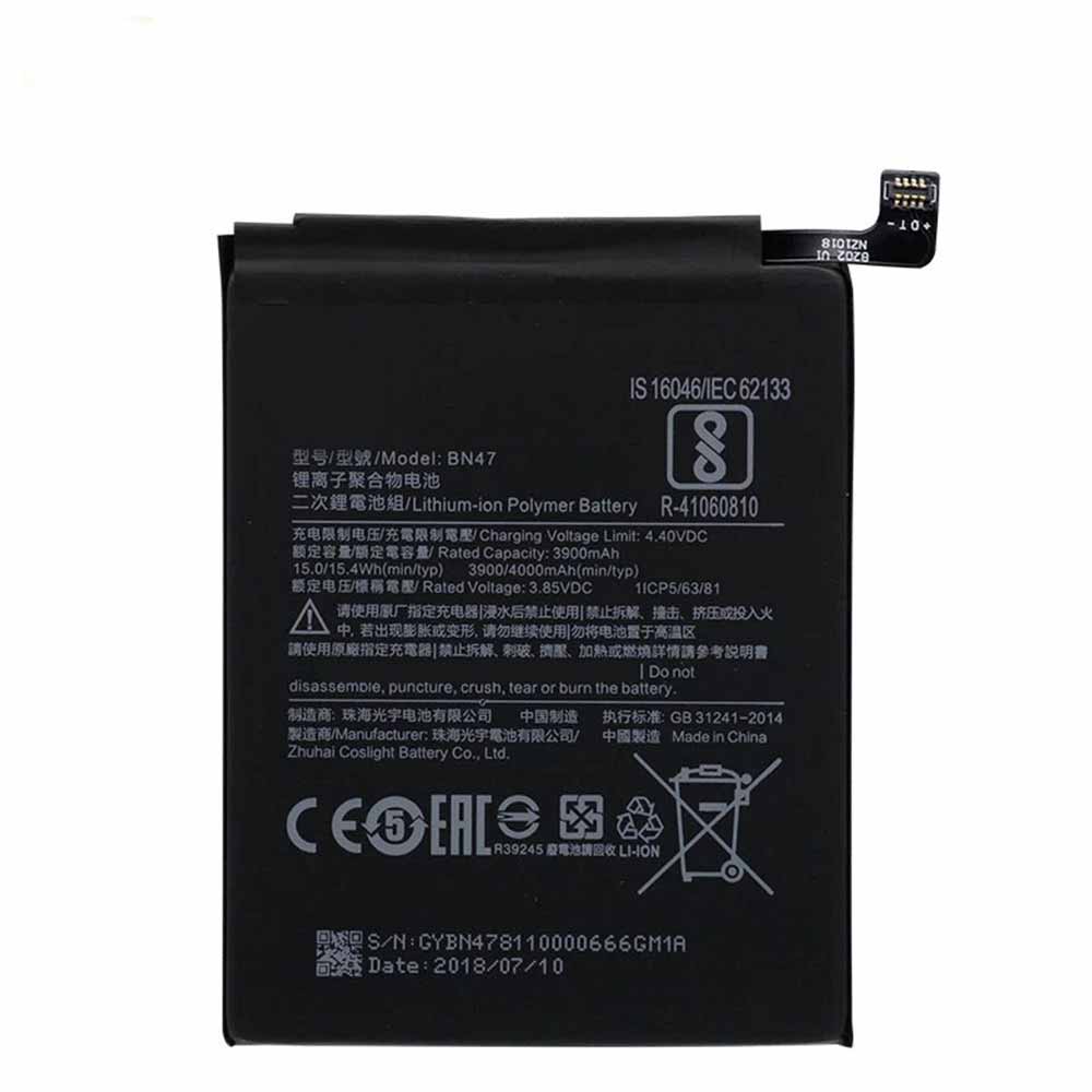 Xiaomi BN47 Mobiele Telefoon Accu batterij
