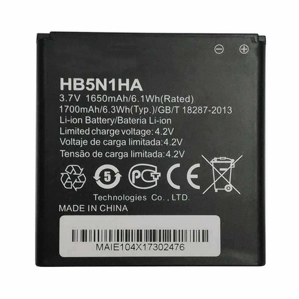 Batterie pour Huawei G300 G330 Y330 U8825 V8825 HB5N1HA, 1650mAh/6.1WH 
