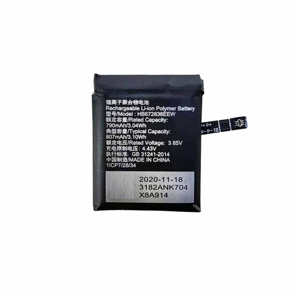 Huawei HB672836EEW Smartwatch Accu batterij