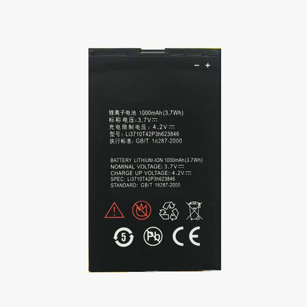 ZTE Li3710T42P3h623846 Mobiele Telefoon Accu batterij