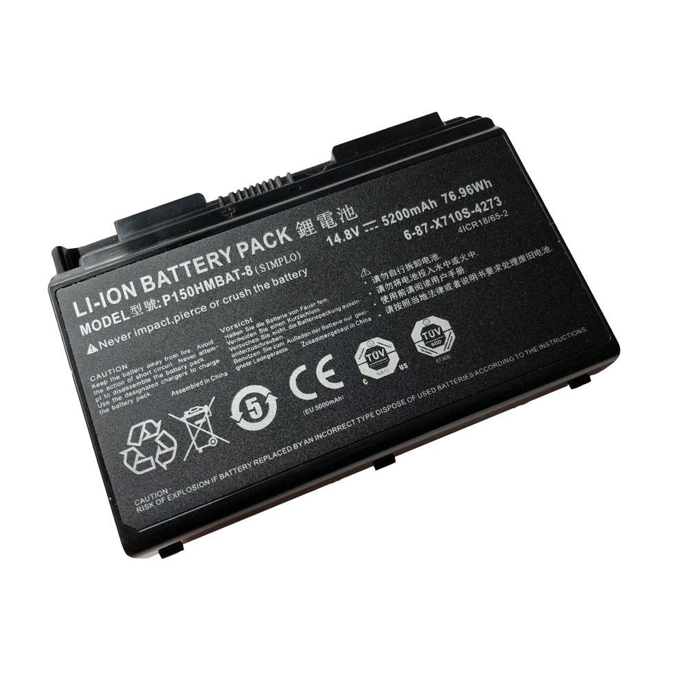 Clevo 6-87-X710S-4J7 Laptop accu batterij