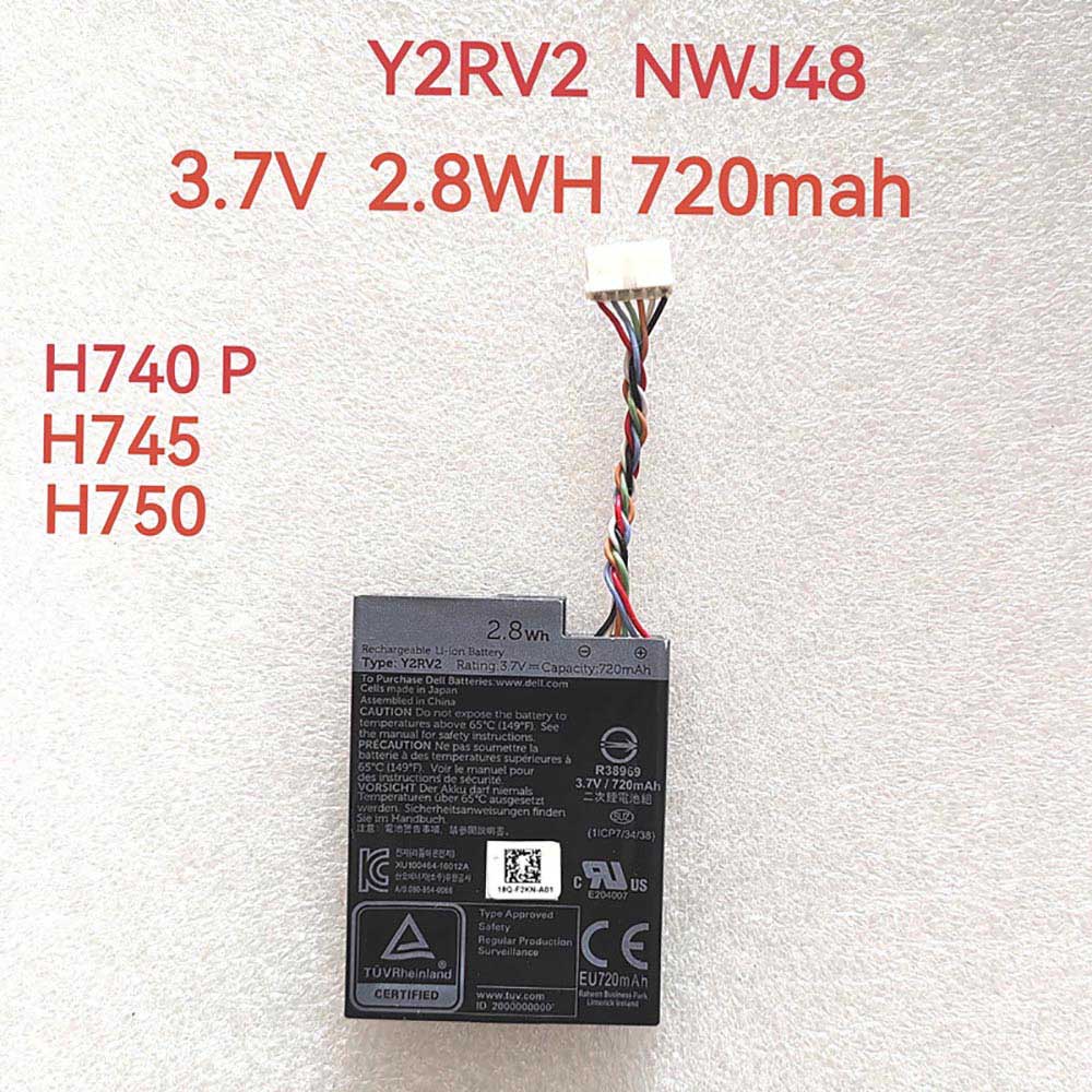 Y2RV2 pour Dell H740P H840P mini RAID