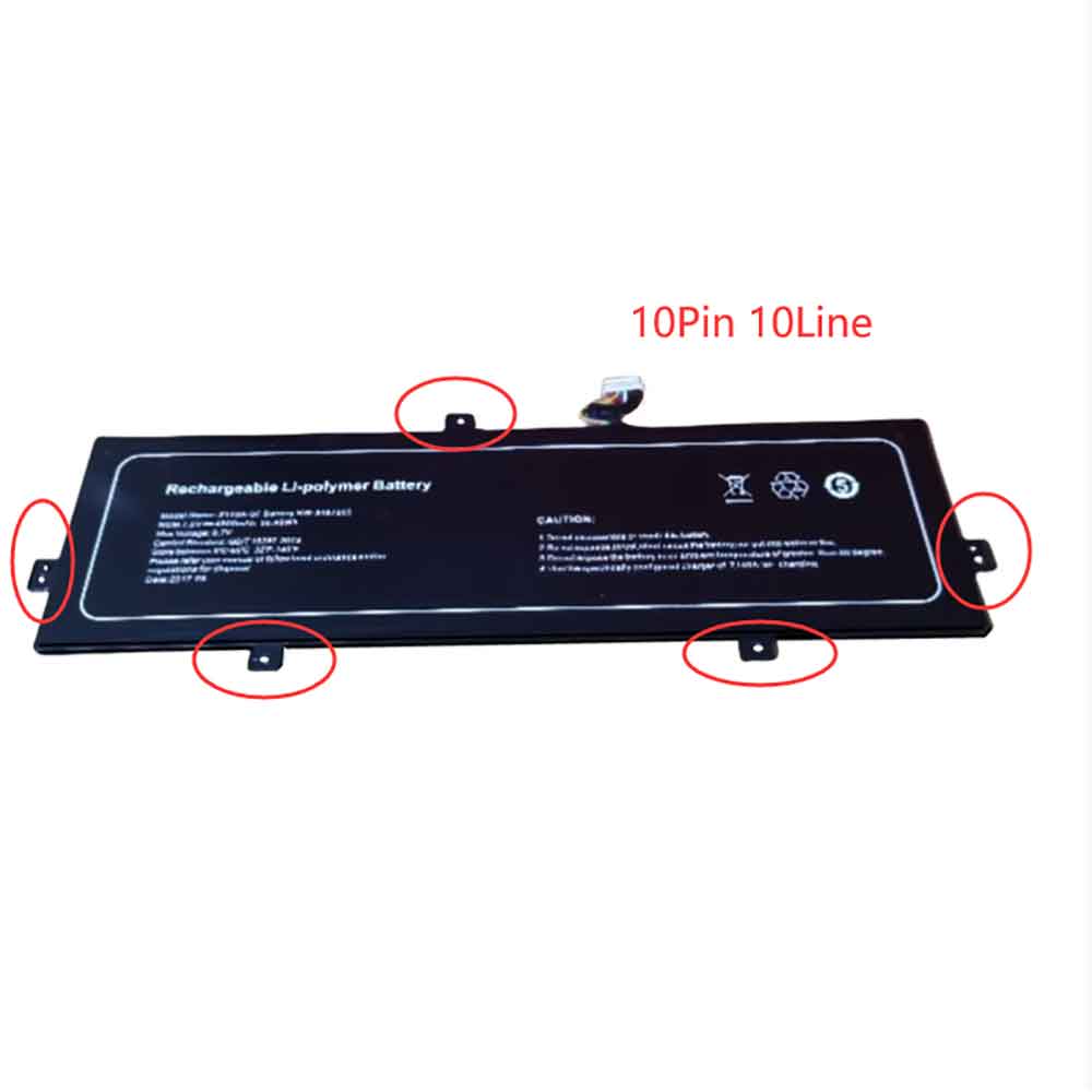 JUMPER Z140A-SF Laptop accu batterij